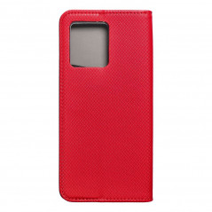 Motorola Edge 40 Wallet Cases Smart Case Book Red