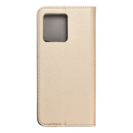 Motorola Edge 40 Wallet Cases Smart Case Book Gold
