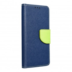 XIAOMI Redmi Note 13 Pro 4G Wallet Cases Fancy Book Navy / Lime