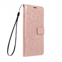 Samsung Galaxy A35 Wallet Cases MEZZO Book Mandala  Rose gold