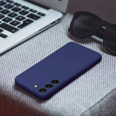 Samsung Galaxy S25 Edge Case Soft Dark blue